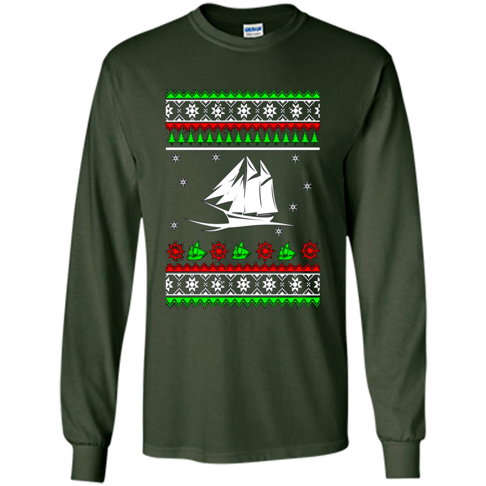 Nautical Anchor Ugly Christmas sweater PINGPONG