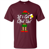Let's Get Elfed Up Drinking Beer Christmas PINGPONG
