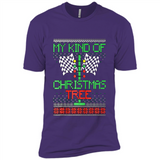 Funny Drag Racing Ugly Christmas Holiday Tree PING PONG