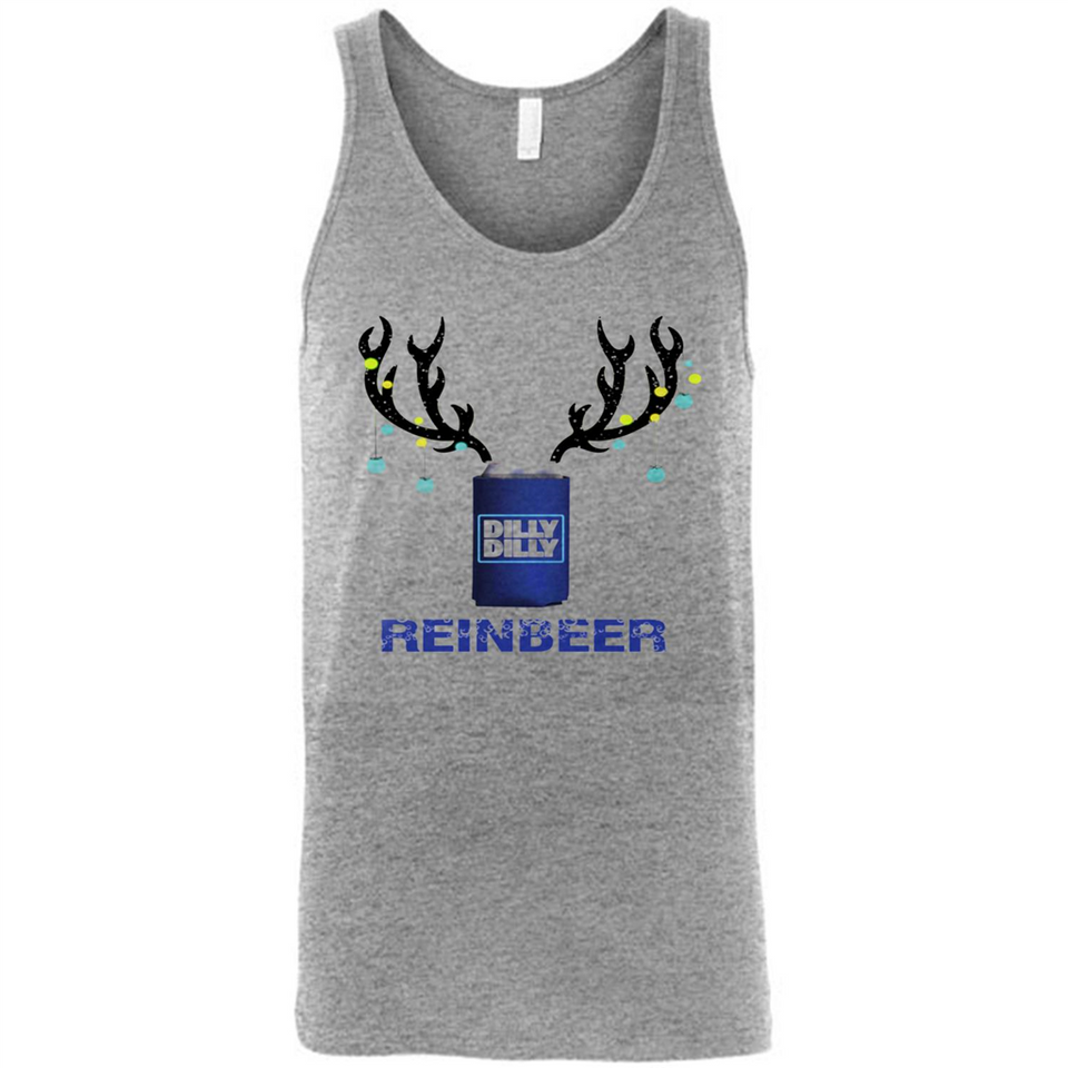 Dilly Dilly Reinbeer Funny Beer Reindeer Christmas Sporty - Canvas Unisex Tank