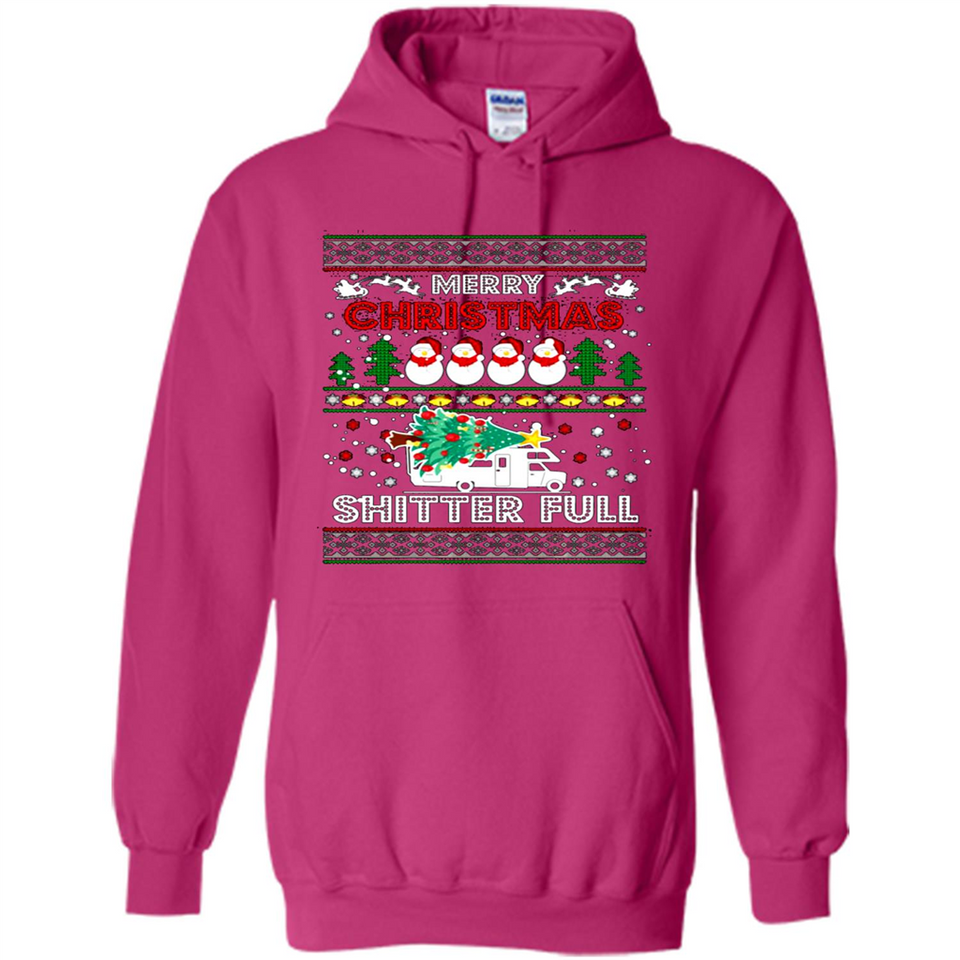 Merry Christmas Shitter Full Christmas Tree Snowman PING PONG