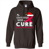 My Christmas Wish Is A Cure Breast Cancer Awareness sweater PINGPONG