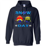 Snow Day Shirt For Buffalo Bills Vs Minion Fans pingpong