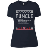 Mens Christmas Funcle Definition - Ladies' Boyfriend T-Shirt