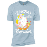 Unicorns Are Born In November Magical Rainbow