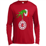 Amazing shirt Los Angeles Clippers Glitter Grinch Monogram Ornament Christmas Gift - Canvas Long Sleeve T-Shirt