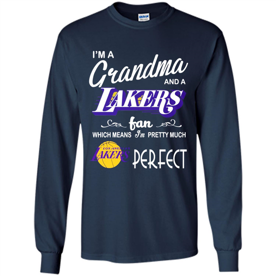 I'M A Grandma And A Los Angeles Lakers Fans