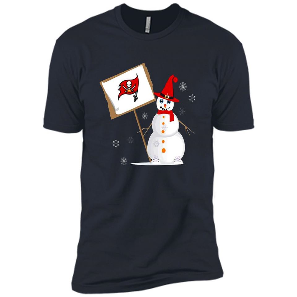 Tampa Bay Buccaneers Snowman Funny