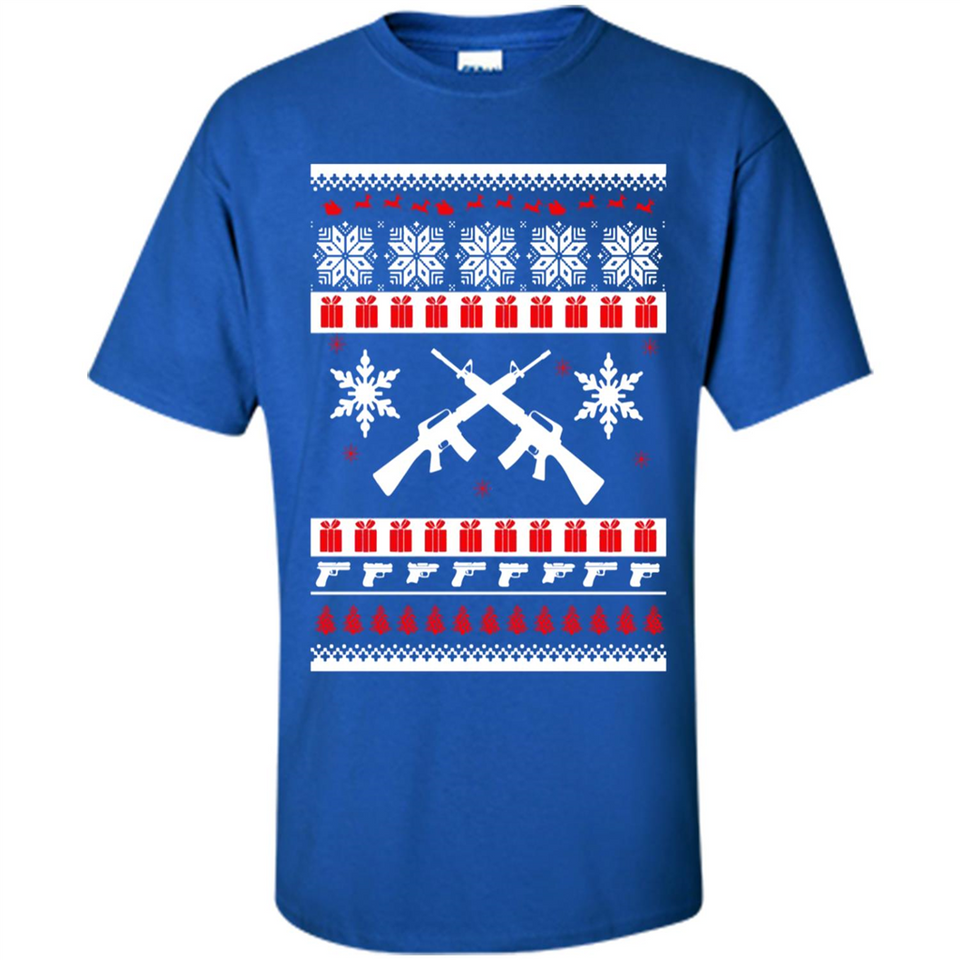 Rifle I Want Rifle Guns For Christmas ugly - Shirt