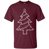 Tuba Text Christmas Tree Musical Instrument Holiday 1