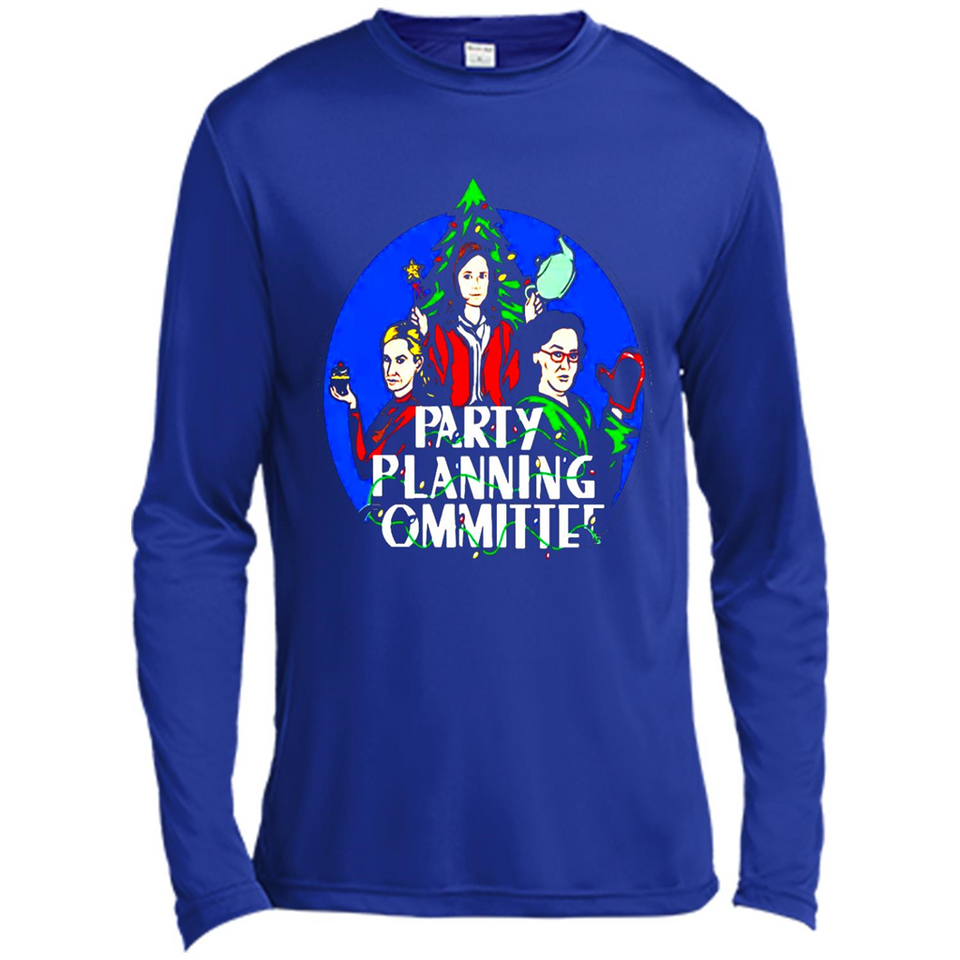 Christmas Party Planning Committee Sweatshirt - Canvas Long Sleeve T-Shirt