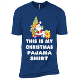 This is My Christmas Pajama Shirt - Santa Bear Tree Gift Tee