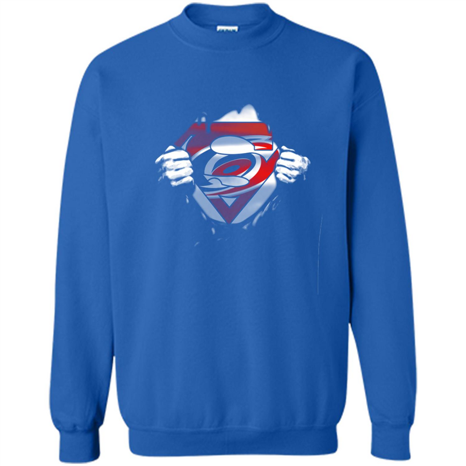 Carolina Hurricanes And Superman Fans - Sweatshirt