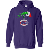 Funny Florida Gators Glitter Grinch Monogram Ornament Christmas Gift - Hoodie
