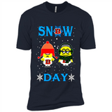 Snow Day Shirt For Cincinnati Bengals Vs Minion Fans pingpong