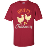 Christmas Chicken Vintage Shirt Funny Santa Hen Farmer Lover - Shirt