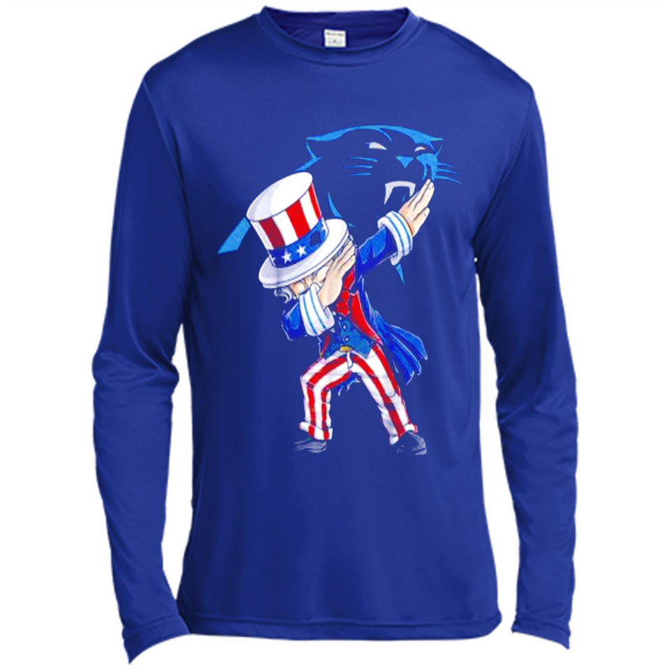 NFL CAROLINA PANTHERS UNCLE SAM DABBING INDEPENDENCE DAY