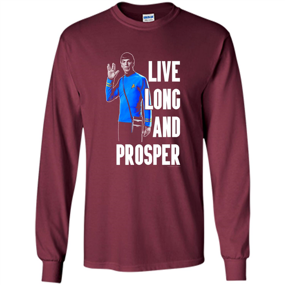Live Long And Prosper Mr. Spock Star Trek PINGPONG