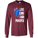 Live Long And Prosper Mr. Spock Star Trek PINGPONG