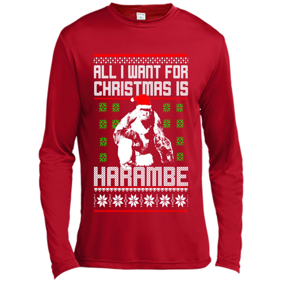 All I want for Christmas is Harambe ugly PINGPONG