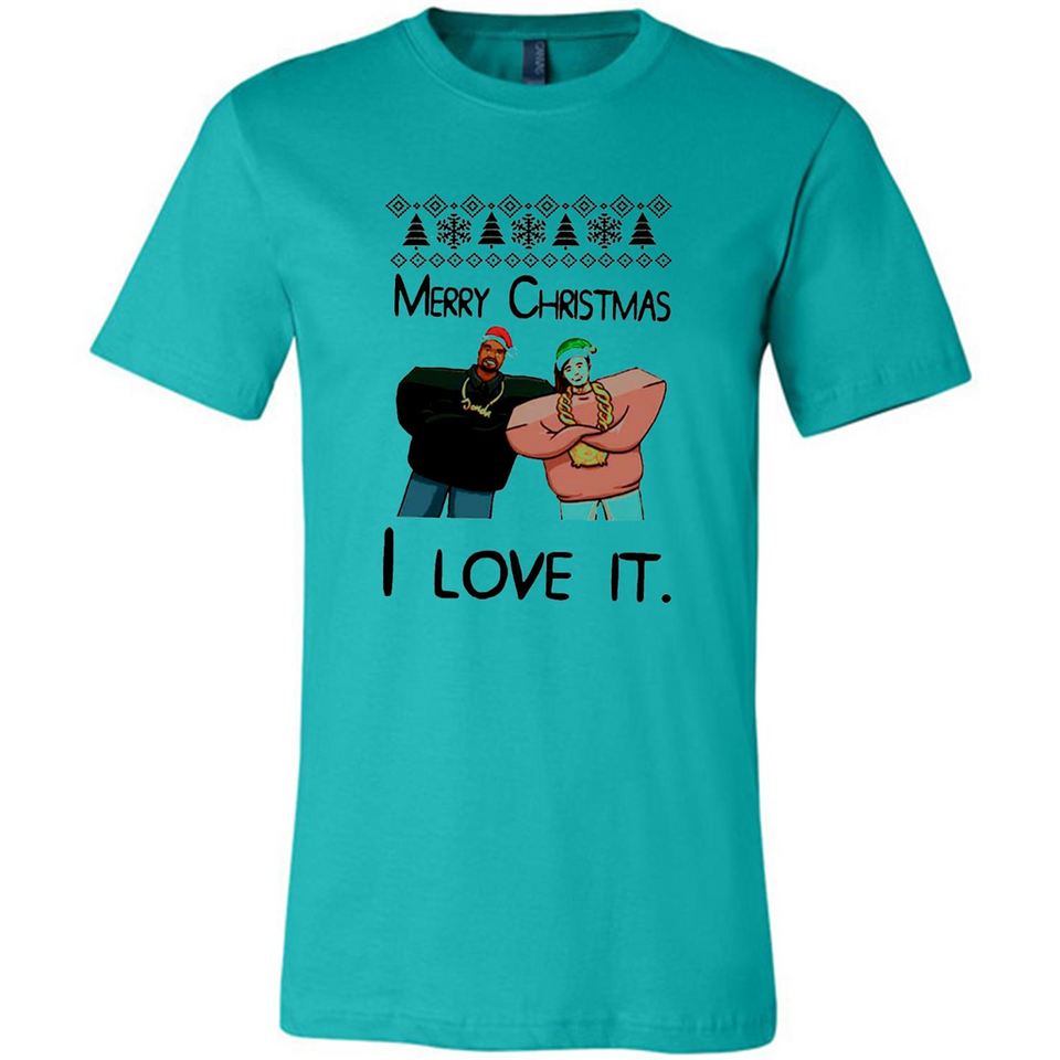 Drake Merry Christmas I love it sweatshirt PINGPONG - Canvas Unisex T-Shirt