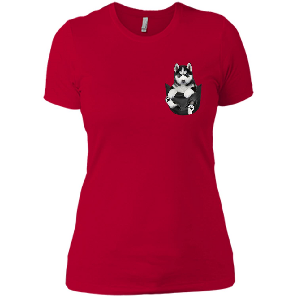 Husky Pocket - Ladies' Boyfriend T-Shirt