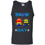 Snow Day Shirt For Buffalo Bills Vs Minion Fans pingpong