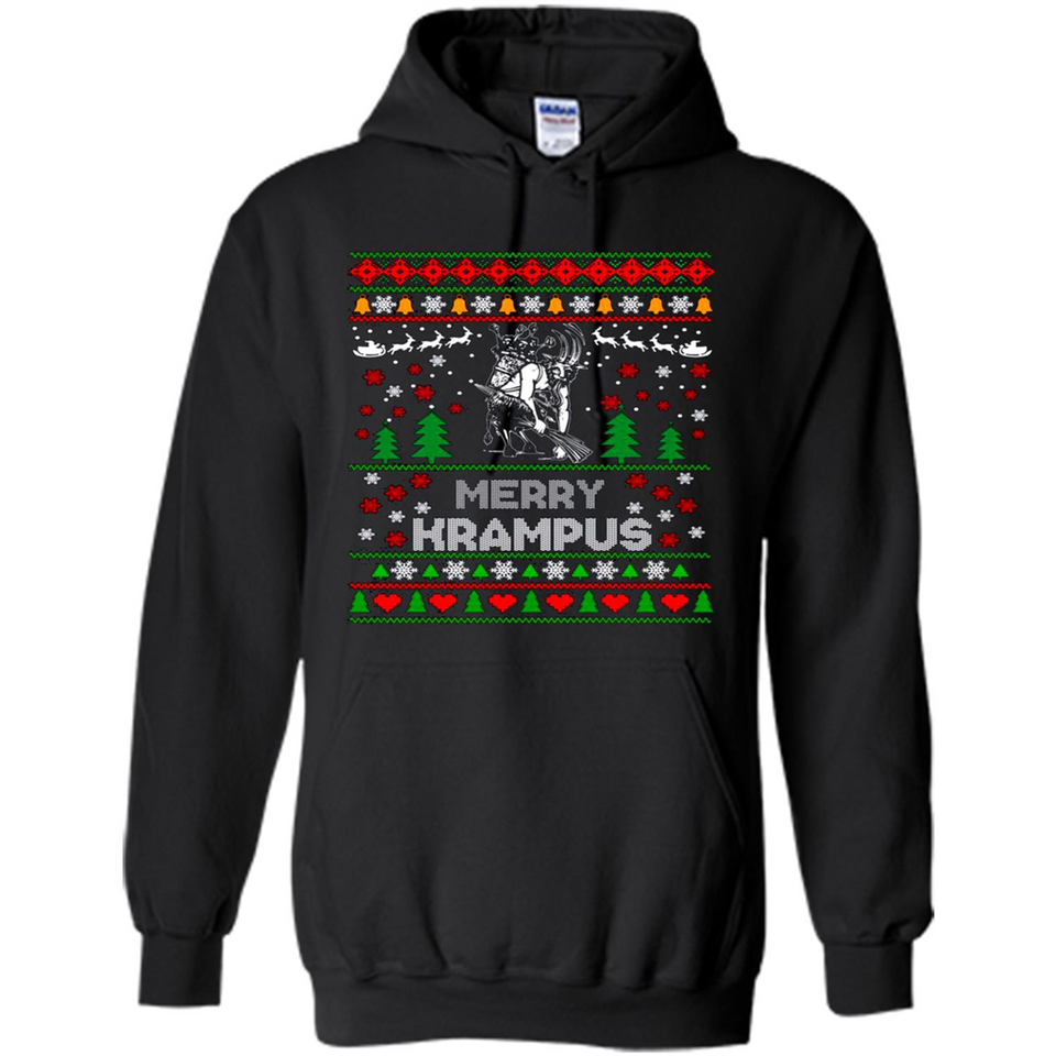 Merry Krampus Christmas sweatshirt PINGPONG