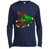 Hugging Christmas Tree Bigfoot PING PONG