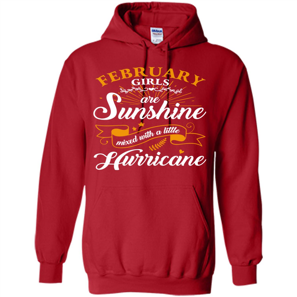 February Girl Are Sunshine Mixed With a Little Hurricane