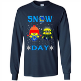 Snow Day Shirt For Golden State Warriors Vs Minion Fans pingpong