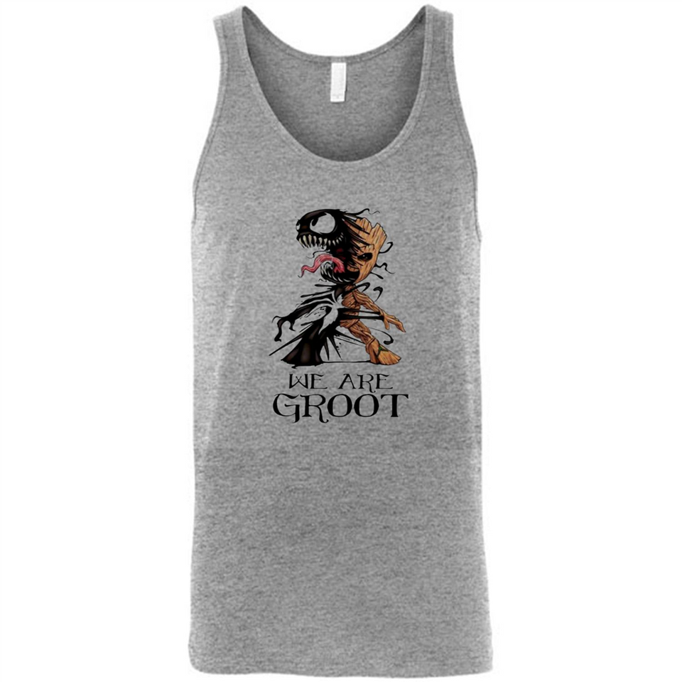 We Are Groot Venom MERCHCUTE - Canvas Unisex Tank