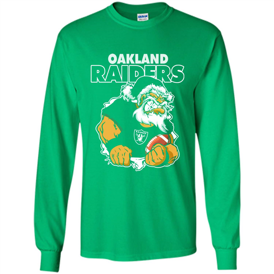 Grumpy Santa Claus Oakland Raiders Football Team PINGPONG