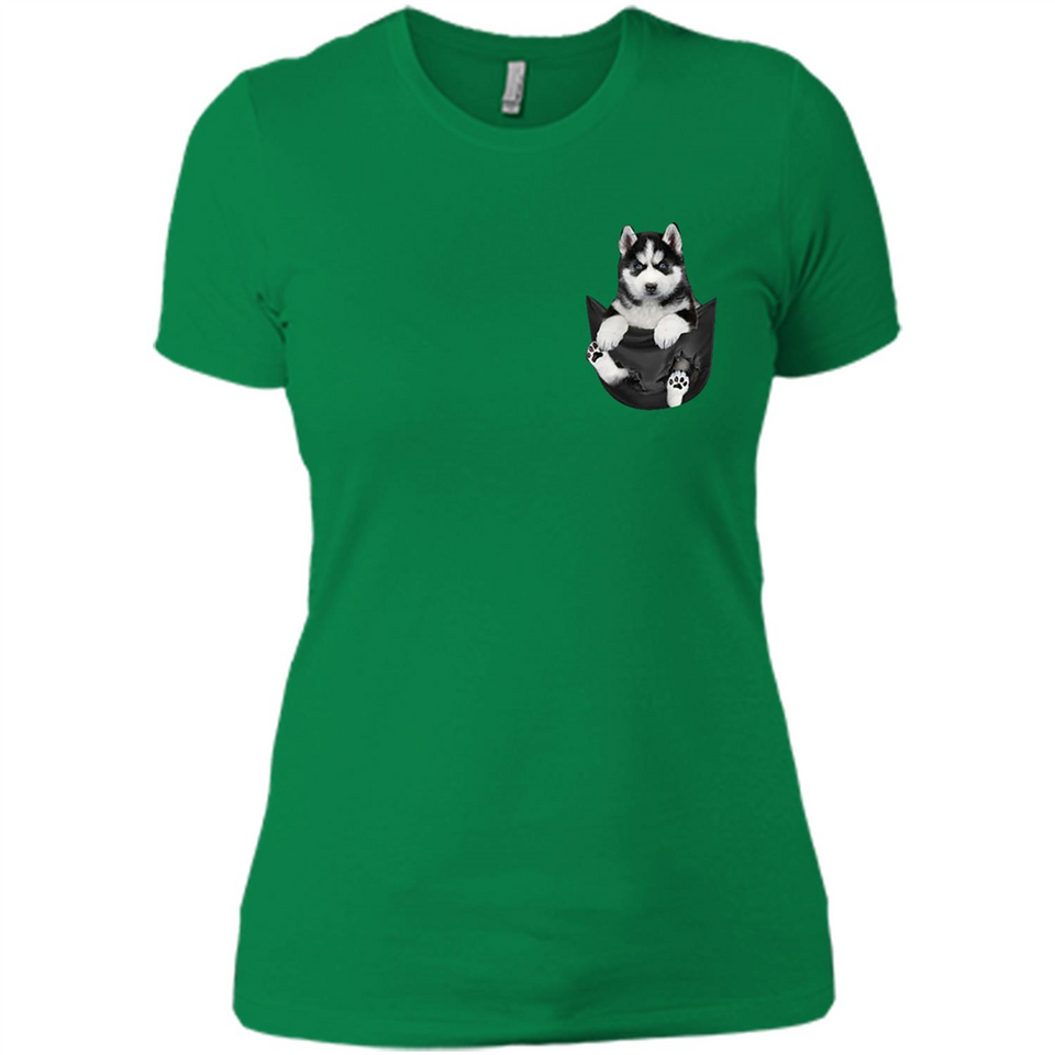 Husky Pocket - Ladies' Boyfriend T-Shirt