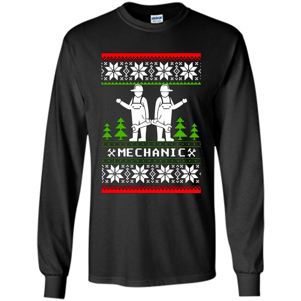 Mechanic Christmas sweater PINGPONG