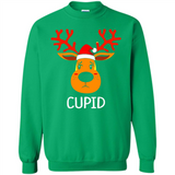 Cupid Santa Claus Funny Xmas Holiday T-Shirt - Sweatshirt