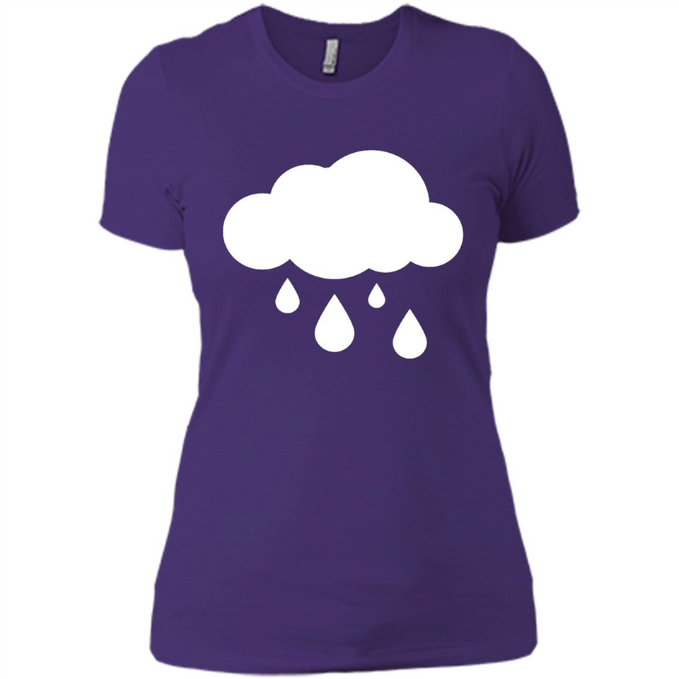Rain Graphic Funny Black mugs PINGPONG - Ladies' Boyfriend T-Shirt