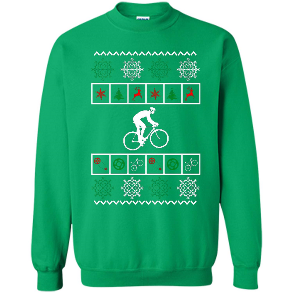 Christmas Ugly Sweater Best Cycling Ugly Christmas Sweater - Sweatshirt