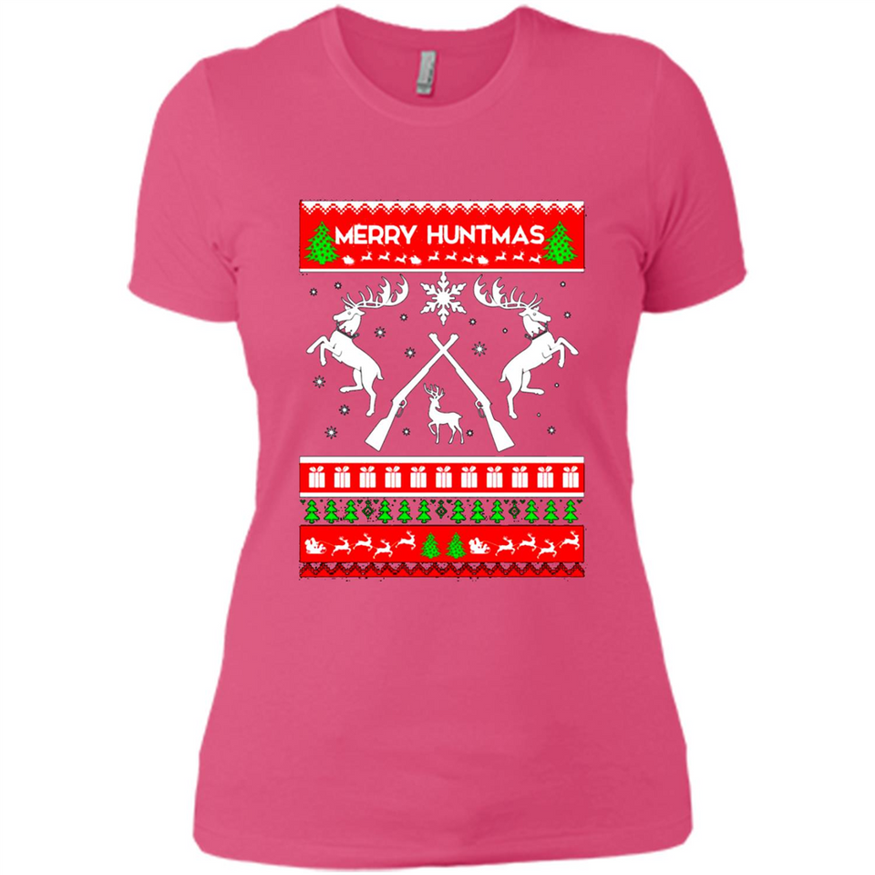Merry Huntmas Ugly Christmas sweater PINGPONG