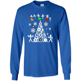 Funny Mechanics Ugly Christmas 2018 - Long Sleeve T-Shirt