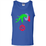 Grinch hand holding HomeDepot Glitter Christmas PING PONG