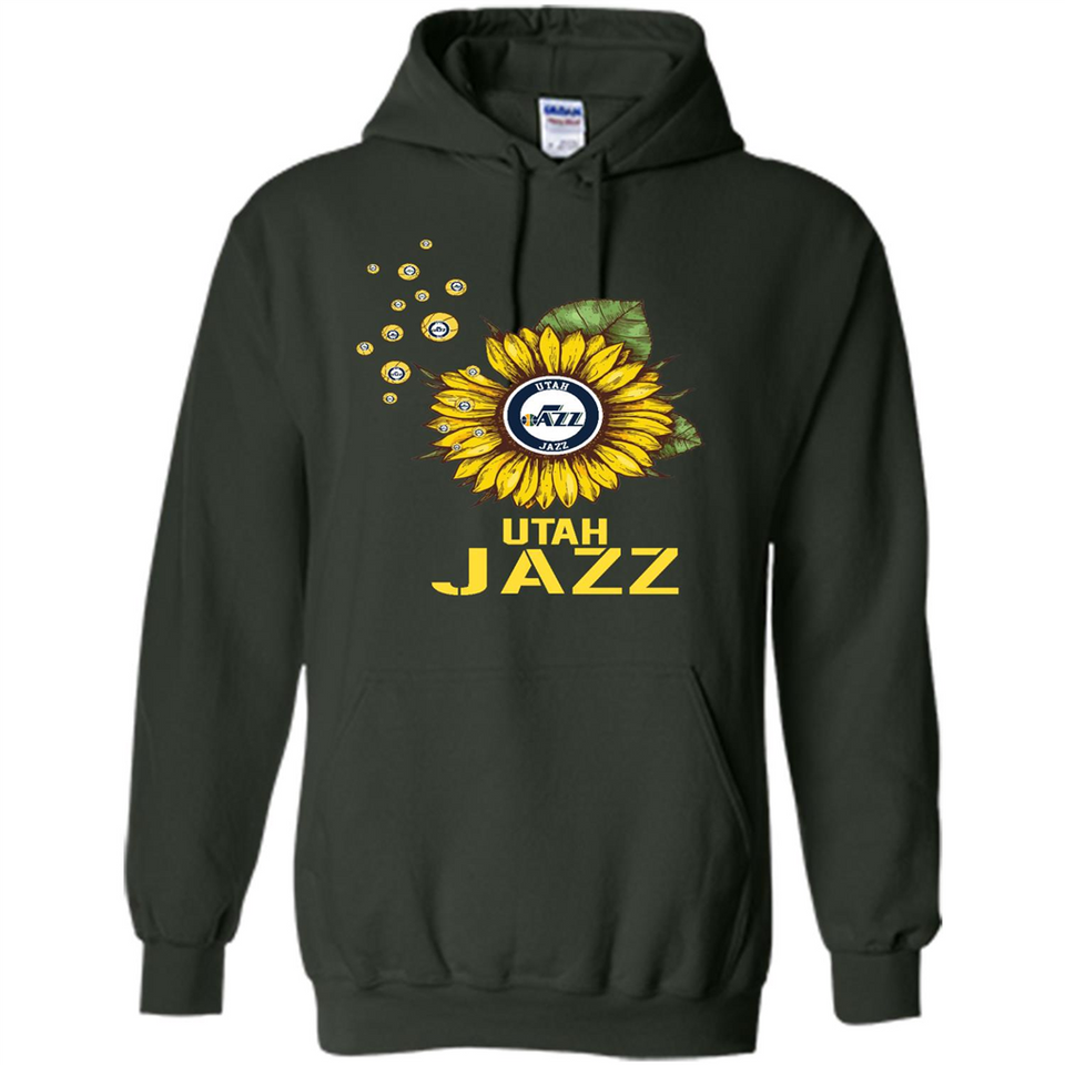 Utah Jazz Basketball Sunflower
