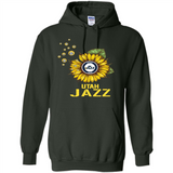 Utah Jazz Basketball Sunflower