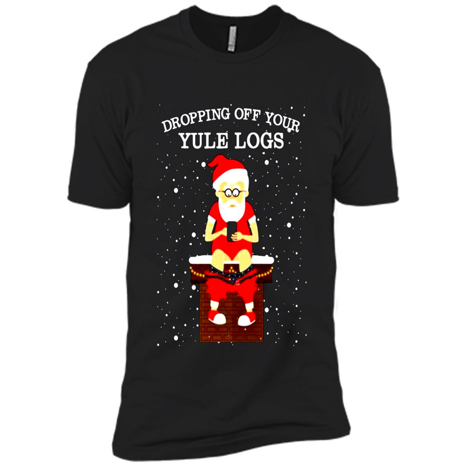 Santa Dropping Off Your Yule Logs