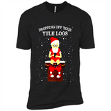 Santa Dropping Off Your Yule Logs