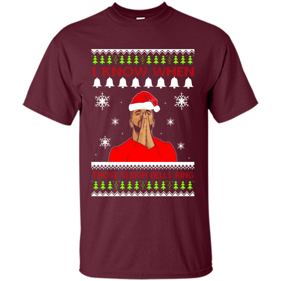 Drake I Know When Those Sleigh Bells Ring Christmas - Shirt