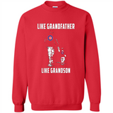 Chicago Cubs GrandFather Like GrandSon - Sweatshirt