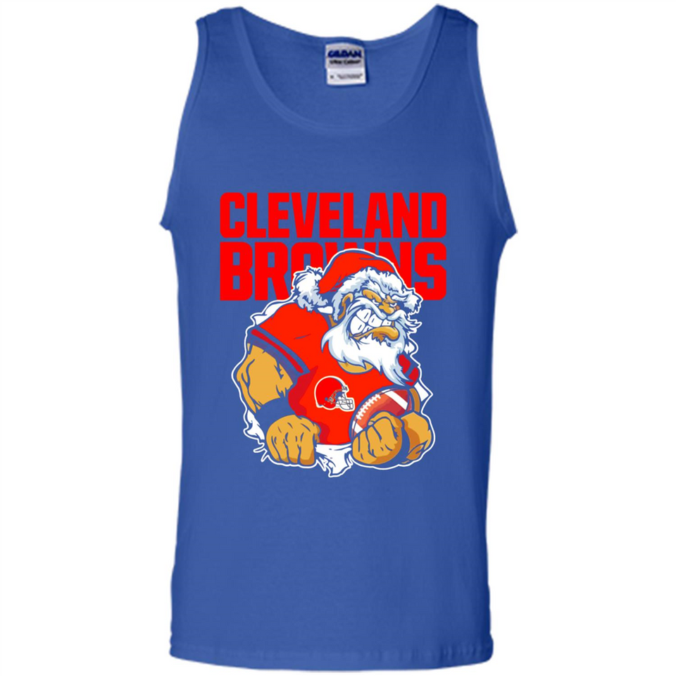 Grumpy Santa Claus Cleveland Browns Football Team PINGPONG