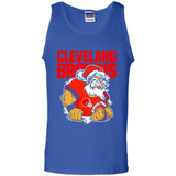 Grumpy Santa Claus Cleveland Browns Football Team PINGPONG