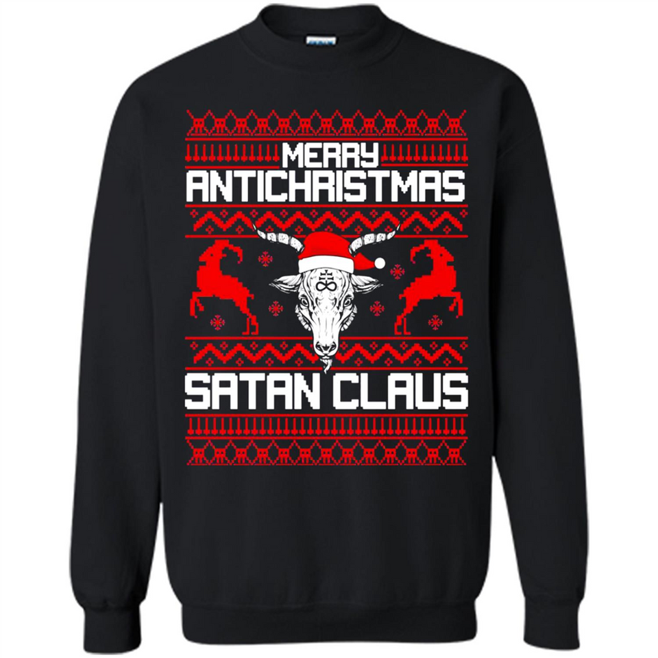 Merry Antichristmas Satan Claus - Sweatshirt
